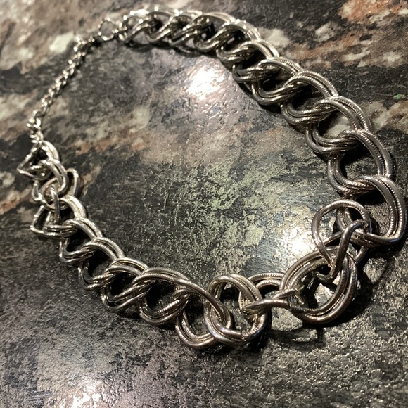 Beautiful Double metal necklace - Picture 3 of 7